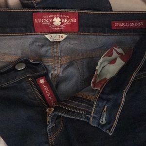 Lucky Brand Charlie skinny jeans